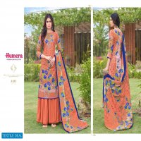 Gul Ahmed Humera Vol-1 Wholesale Pure Lawn Mal Mal Dupatta Dress Material