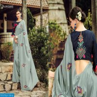HARSIDDHI PRESENT GRISHMA SOFT SILK WITH EMBROIDERY DESIGNER SAREE SELLER