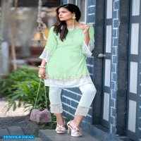 Hiba Studio LPC-14 Wholesale Western Fancy Kurti With Pants