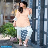 Hiba Studio LPC-14 Wholesale Western Fancy Kurti With Pants