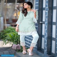 Hiba Studio LPC-14 Wholesale Western Fancy Kurti With Pants