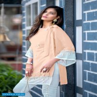 Hiba Studio LPC-14 Wholesale Western Fancy Kurti With Pants