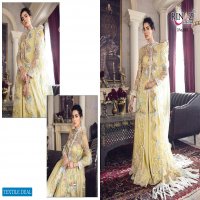 JAZMIN VOL 12 BY RINAZ NET WITH EMBROIDERY PAKISTANI SALWAR KAMEEZ