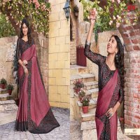 JULIET CHIFFON IVORY BY VIPUL FASHION FASHIONABLE BLACK CHIFFON SAREE CATALOGS EXPORTER