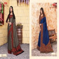 JULIET CHIFFON IVORY BY VIPUL FASHION FASHIONABLE BLACK CHIFFON SAREE CATALOGS EXPORTER