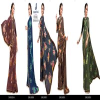 Jaichitra Dipali 10530 Wholesale Weightless Printed Saree Blouse
