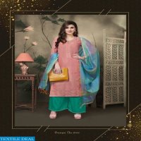 Joganiya Angelina Wholesale Ready Made Kurti And Bottom With Dupatta