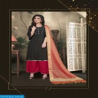 Joganiya Angelina Wholesale Ready Made Kurti And Bottom With Dupatta