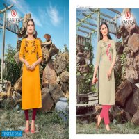 KANIKA AASTHA RAYON FORMAL WEAR FANCY LADIES KURTIS