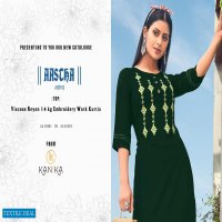 KANIKA AASTHA RAYON FORMAL WEAR FANCY LADIES KURTIS