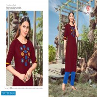 KANIKA AASTHA RAYON FORMAL WEAR FANCY LADIES KURTIS
