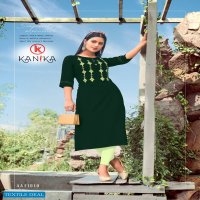 KANIKA AASTHA RAYON FORMAL WEAR FANCY LADIES KURTIS