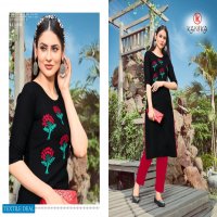 KANIKA AASTHA RAYON FORMAL WEAR FANCY LADIES KURTIS