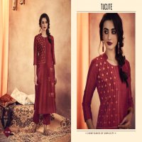 KARMA PRESENT TUCUTE 828 SERIES MUGA SILK WITH EMBROIDERY TOP WITH BOTTOM COLLECTION