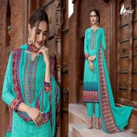 KESAR PRESENT RAZIYA LAWN COTTON CASUAL WEAR DRESS MATERIALS SELLER