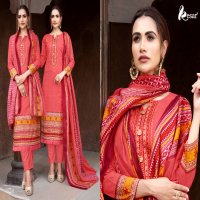 KESAR PRESENT RAZIYA LAWN COTTON CASUAL WEAR DRESS MATERIALS SELLER