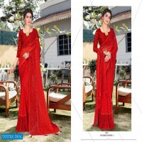 KHWAISH BY SEEMA 60 GRAM GEORGETTE PRINTED SAREE