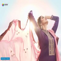 KISHANA VOL 3 BY SANSKRUTI JAM SILK EMBROIDERY SALWAR KAMEEZ