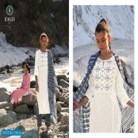 Kalki Kashmika Wholesale Pure Viscose Full Stitched Dress