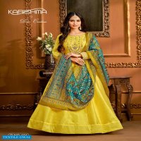 Karishma 101 Series Wholesale Designer Ready Made Gown Dupatta And Skirt