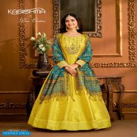 Karishma 101 Series Wholesale Designer Ready Made Gown Dupatta And Skirt