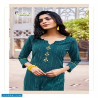 Karissa Revati Wholesale Liva Cotton Kurti With Pant