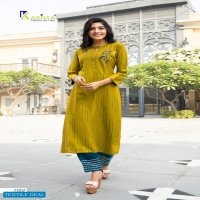 Karissa Revati Wholesale Liva Cotton Kurti With Pant