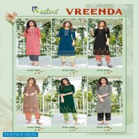 Karissa Vreenda Wholesale Designer Kurti With Pant Catalogs