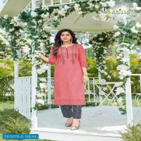Karissa Vreenda Wholesale Designer Kurti With Pant Catalogs