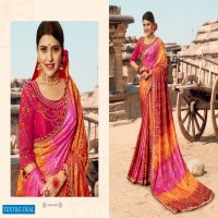 Kessi Bandhej Hit Wholesale Bandhani Saree Catalog