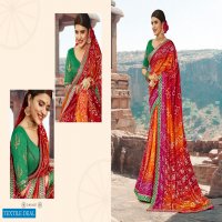 Kessi Bandhej Hit Wholesale Bandhani Saree Catalog