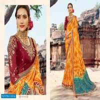 Kessi Bandhej Hit Wholesale Bandhani Saree Catalog