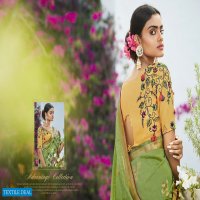 Kessi Garden Silk Wholesale Blended Cotton Jacquard Saree