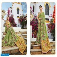 Kessi Garden Silk Wholesale Blended Cotton Jacquard Saree