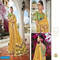 Kessi Garden Silk Wholesale Blended Cotton Jacquard Saree