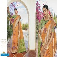 Kessi Garden Silk Wholesale Blended Cotton Jacquard Saree