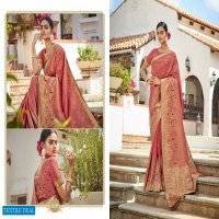 Kessi Garden Silk Wholesale Blended Cotton Jacquard Saree
