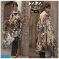 Keval Fab Kaira Luxury Lawn Vol-4 Wholesale Lawn Dress Material