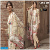 Keval Fab Kaira Luxury Lawn Vol-4 Wholesale Lawn Dress Material