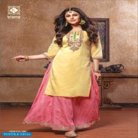 Kiana Simona Wholesale Designer Top With Designer Skirt
