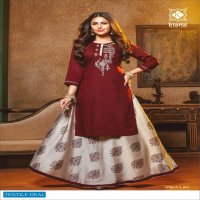 Kiana Simona Wholesale Designer Top With Designer Skirt