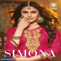 Kiana Simona Wholesale Designer Top With Designer Skirt