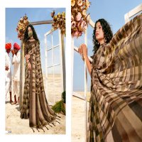 LINEN SILK VOL 7 BY 5D DESIGNER SOFT LINEN EXCLUSIVE SAREE WITH COTTON MASK
