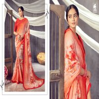 LOTUS VOL 12 BY SAHIBA HEAVY GEORGETTE WITH DESIGNER PRINT FANCY LACE EXCLUSIVE SAREE COLLECTIONS