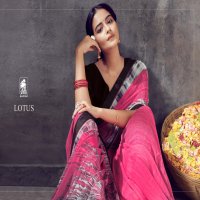 LOTUS VOL 12 BY SAHIBA HEAVY GEORGETTE WITH DESIGNER PRINT FANCY LACE EXCLUSIVE SAREE COLLECTIONS
