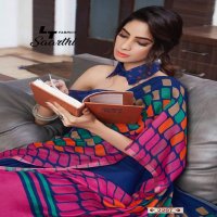 LT FASHION PRESENT SAARTHI LINEN COTTON CASUAL WEAR SAREE DEALER IN SURAT