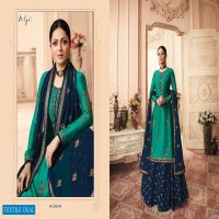 LT NITYA VOL 153 SATIN JACQUARD PARTY WEAR SALWAR KAMEEZ ONLINE PRICE