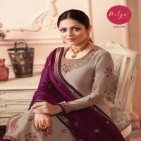 LT NITYA VOL 153 SATIN JACQUARD PARTY WEAR SALWAR KAMEEZ ONLINE PRICE