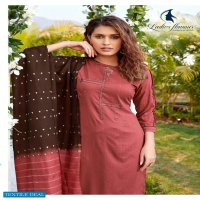 Ladies Flavour Aarohi Vol-4 Wholesale Full Stitched Top With Pants And Dupatta