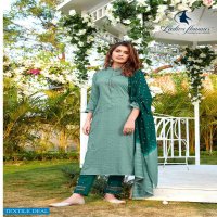 Ladies Flavour Aarohi Vol-4 Wholesale Full Stitched Top With Pants And Dupatta